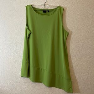Rafaella green long blouse XL
